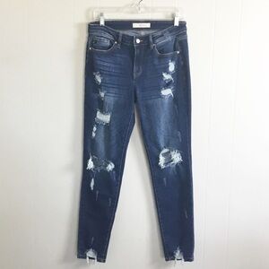 Kancan Jeans Estilo Distressed Jeans Size 27 Pants